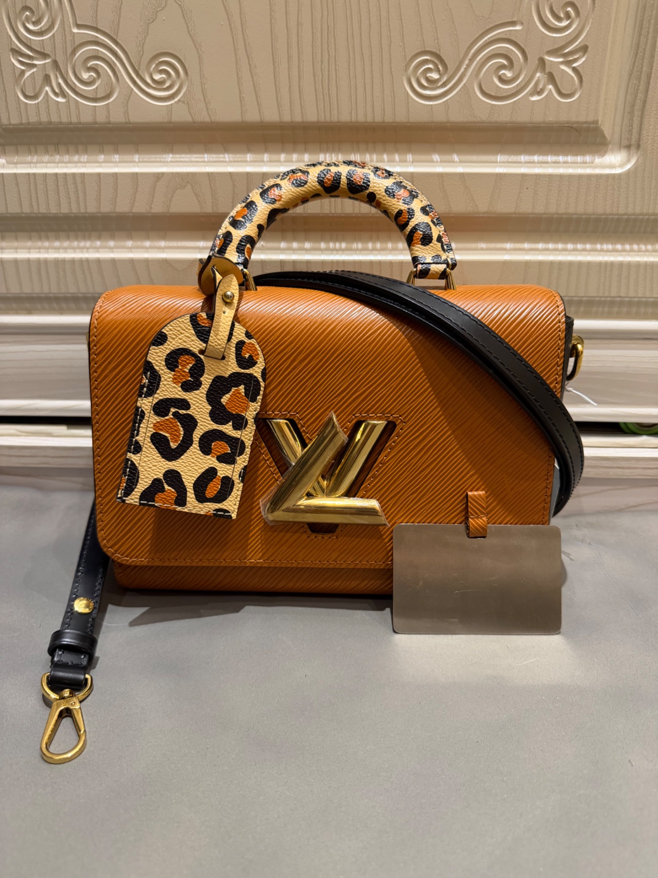 Louis Vuitton Caramel Twist Gold hardware by Louis Vuitton