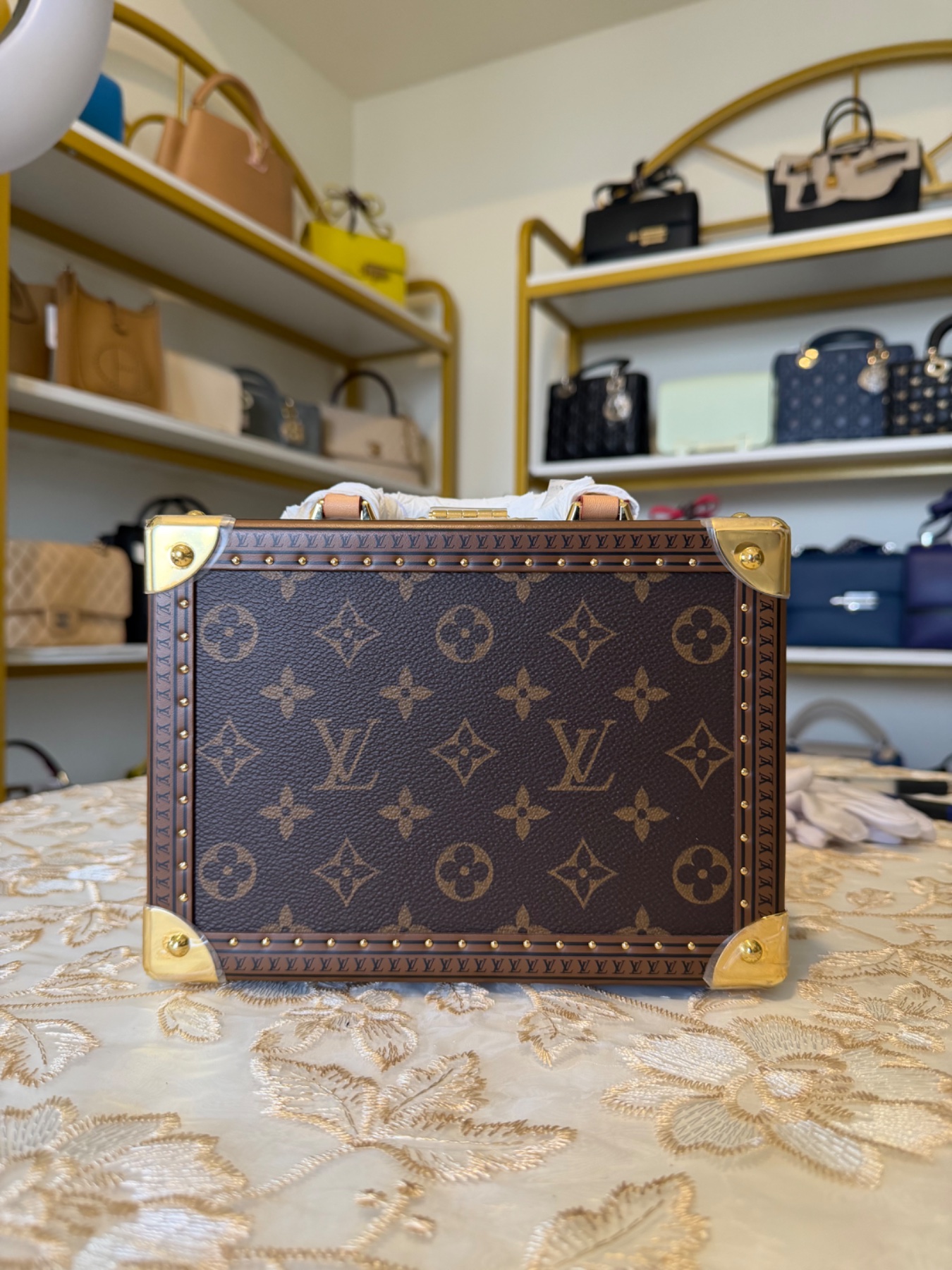 Louis Vuitton Petite Valise Monogram Canvas by Louis Vuitton